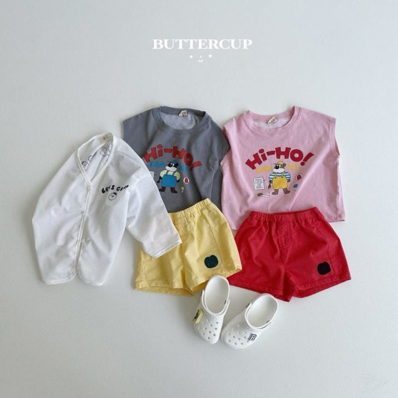 Buttercup - Korean Children Fashion - #kidsshorts - Hi Ho Pigment Tee - 8