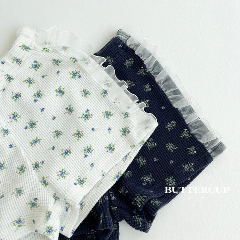 Buttercup - Korean Children Fashion - #fashionkids - Garden Lace Flower Pants - 4