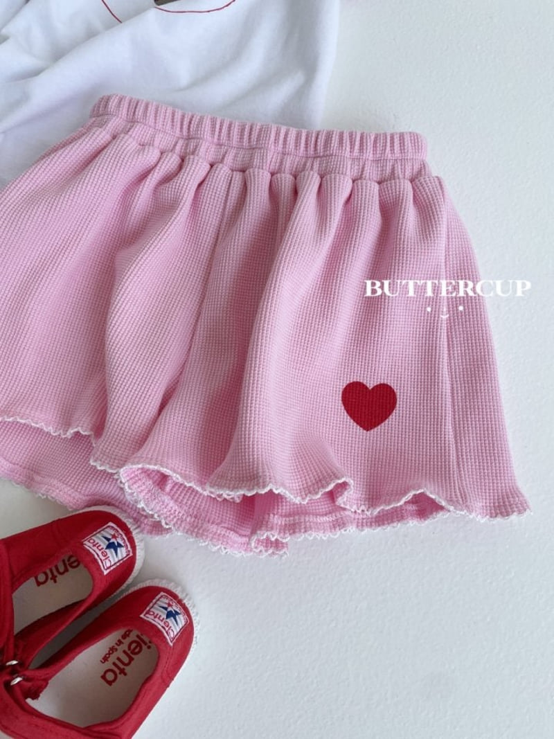 Buttercup - Korean Children Fashion - #kidsshorts - Pincok Waffle Skirt Pants - 3