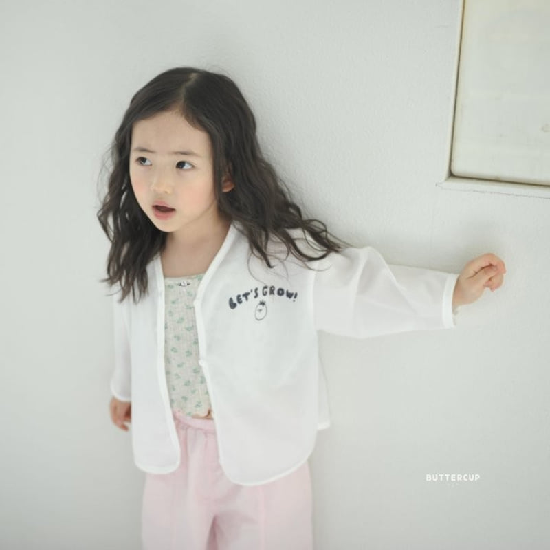 Buttercup - Korean Children Fashion - #kidsshorts - Grow Mesh Cardigan