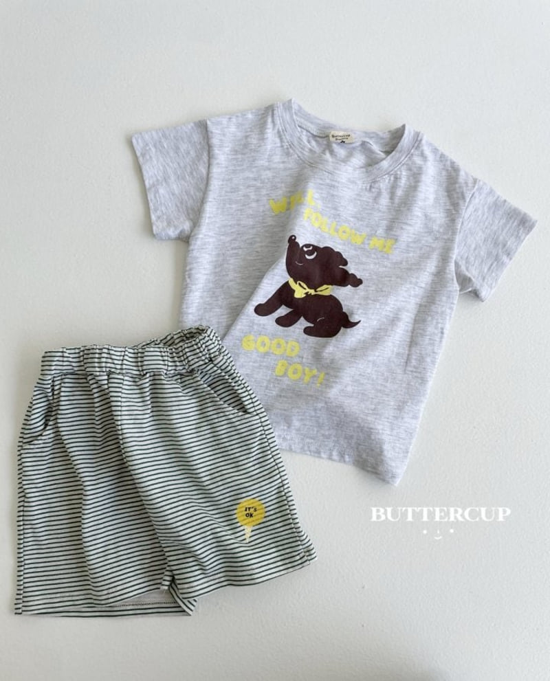 Buttercup - Korean Children Fashion - #kidsstore - Goodboy Puppy Tee - 12