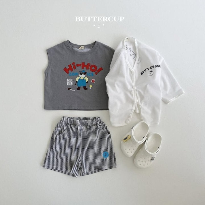 Buttercup - Korean Children Fashion - #kidsstore - Hi Ho Pigment Tee - 9