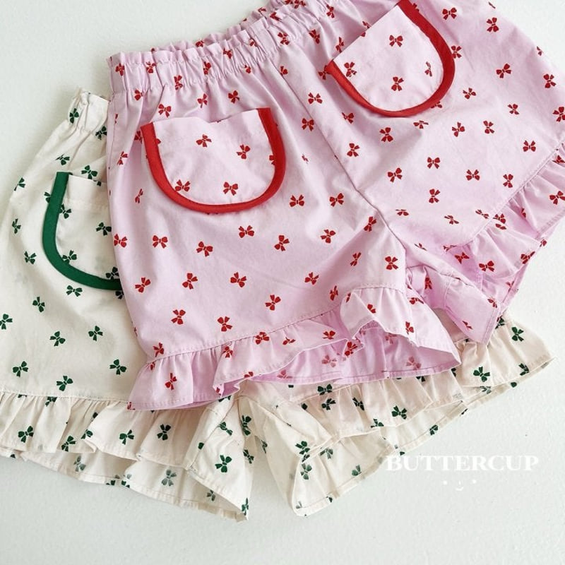 Buttercup - Korean Children Fashion - #kidzfashiontrend - Ribbon Frill Pants - 2