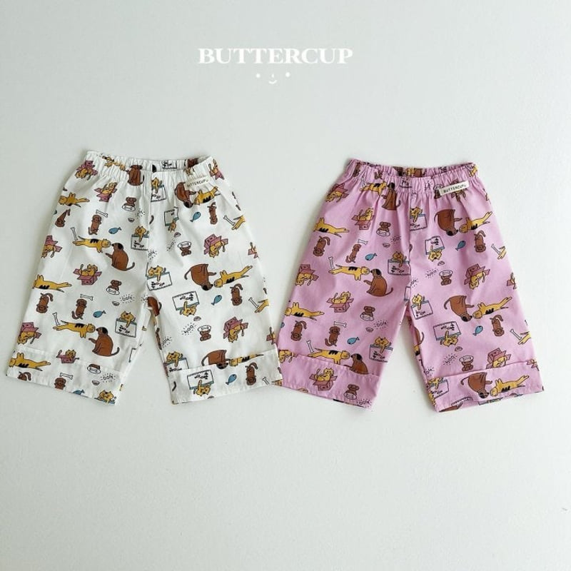 Buttercup - Korean Children Fashion - #kidzfashiontrend - Friends Curve Pants