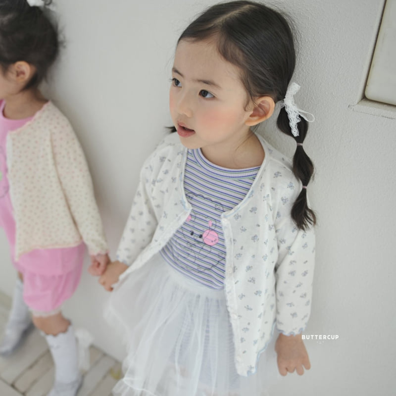 Buttercup - Korean Children Fashion - #kidzfashiontrend - Coco Blanc Cardigan