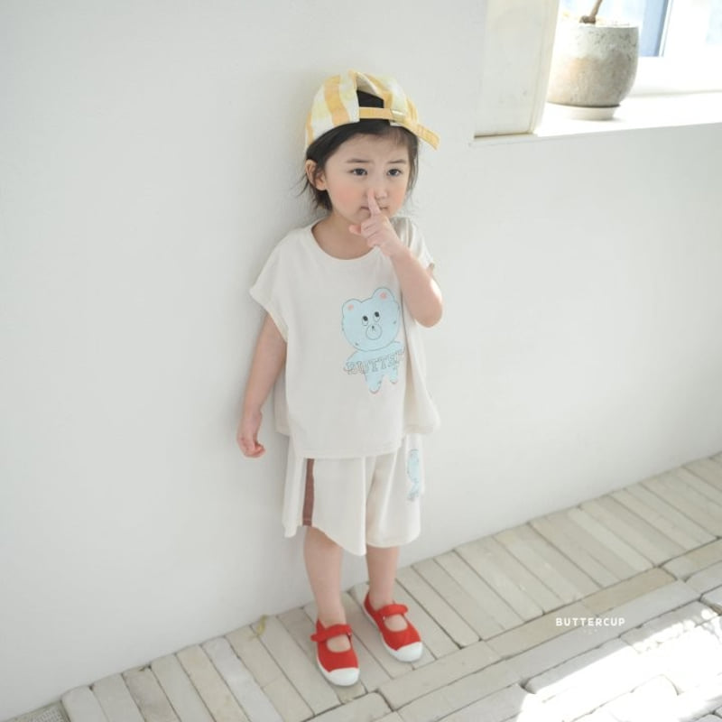 Buttercup - Korean Children Fashion - #littlefashionista - Bears Line Set - 2