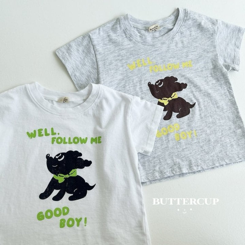 Buttercup - Korean Children Fashion - #magicofchildhood - Goodboy Puppy Tee - 2