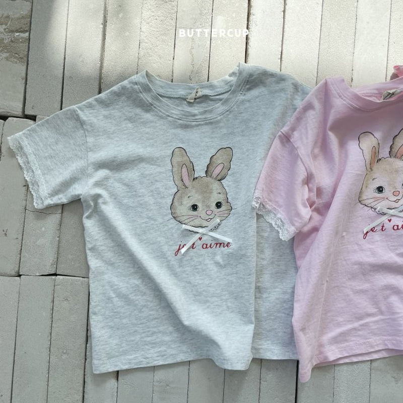 Buttercup - Korean Children Fashion - #minifashionista - Ribbon Rabbit Long Tee