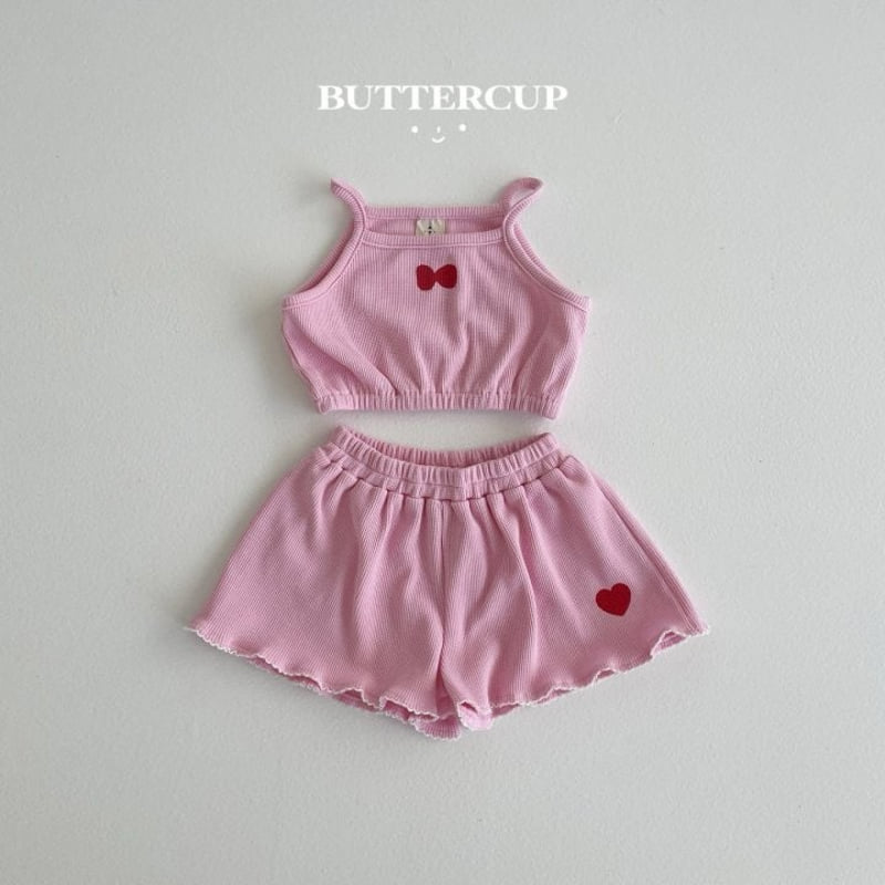 Buttercup - Korean Children Fashion - #minifashionista - Ribbon Waffle Crop Tee - 12