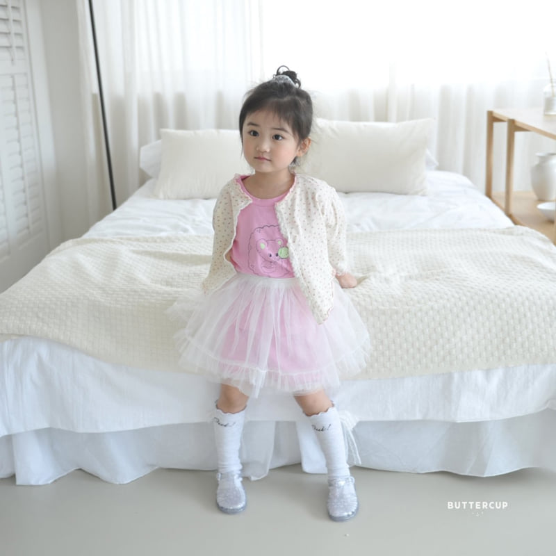 Buttercup - Korean Children Fashion - #minifashionista - Coco Blanc Cardigan - 5