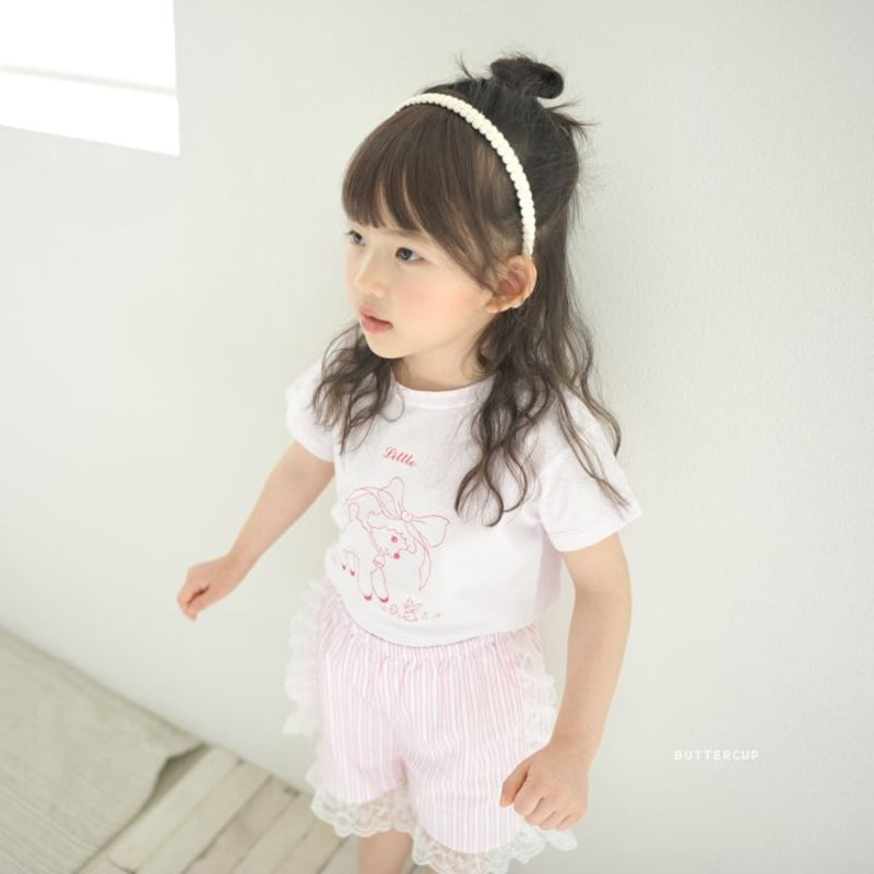 Buttercup - Korean Children Fashion - #minifashionista - Lace Line Pants - 4