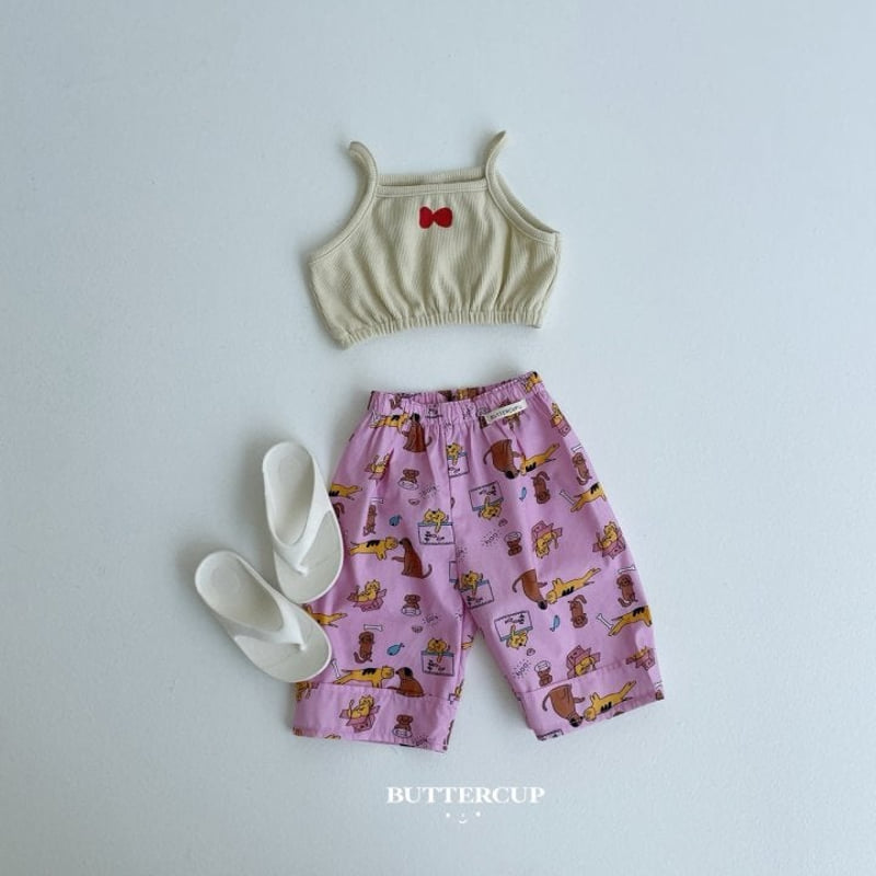 Buttercup - Korean Children Fashion - #prettylittlegirls - Friends Curve Pants - 6