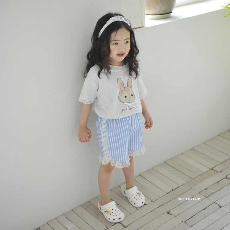 Buttercup - Korean Children Fashion - #stylishchildhood - Ribbon Rabbit Long Tee - 5