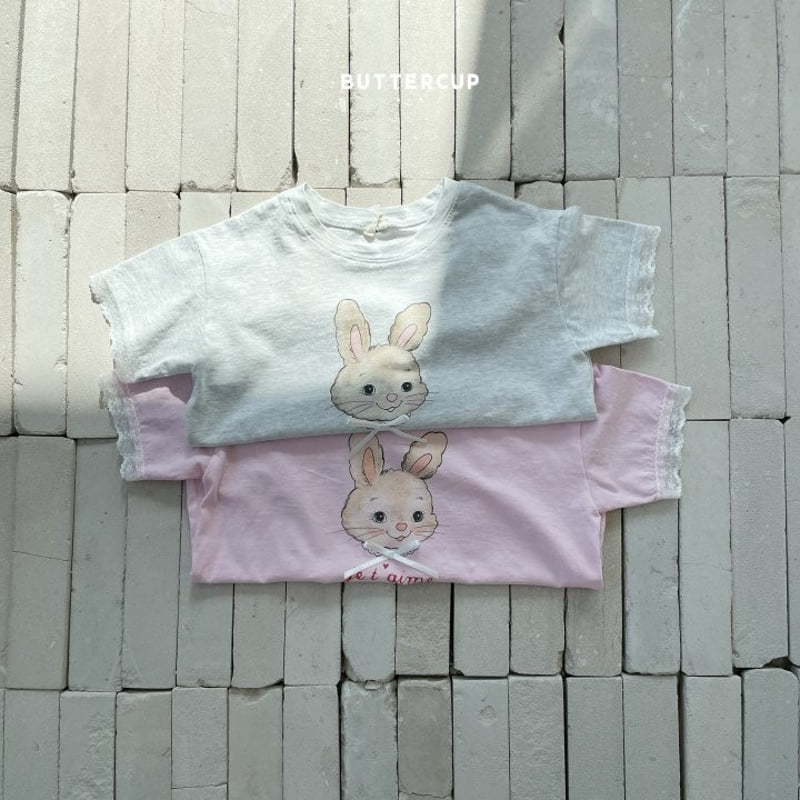 Buttercup - Korean Children Fashion - #todddlerfashion - Ribbon Rabbit Long Tee - 3