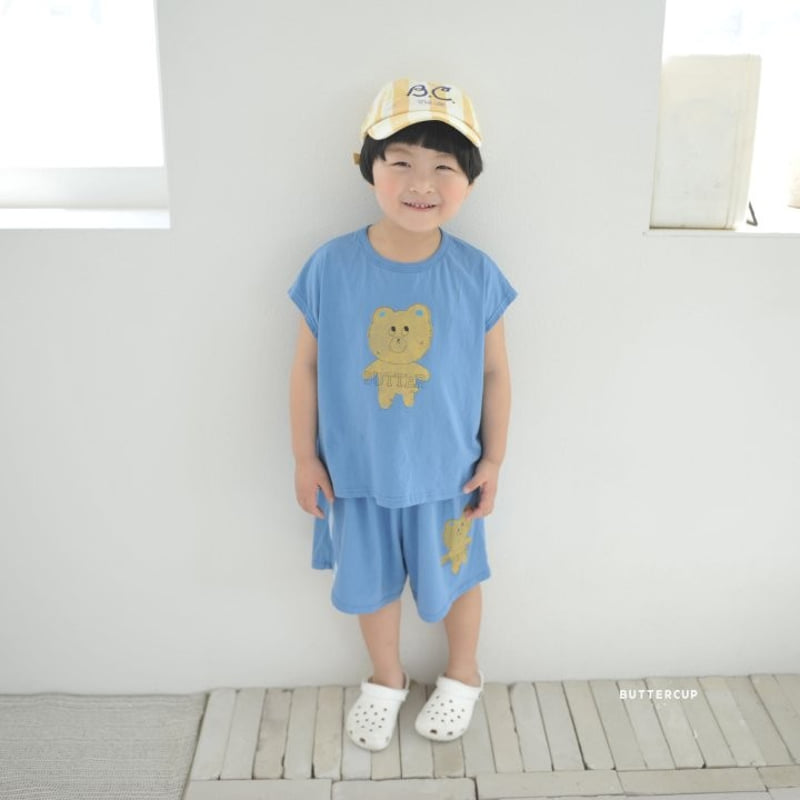 Buttercup - Korean Children Fashion - #todddlerfashion - Bears Line Set - 6