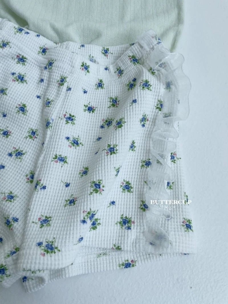 Buttercup - Korean Children Fashion - #todddlerfashion - Garden Lace Flower Pants - 12