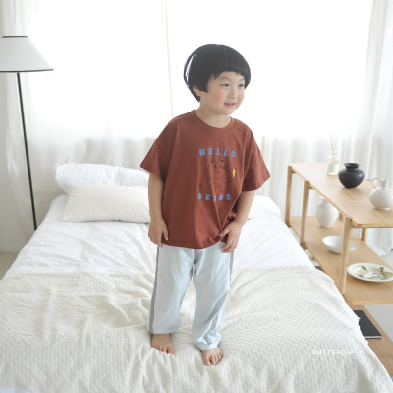 Buttercup - Korean Children Fashion - #toddlerclothing - Little Line Jogger Pants - 7