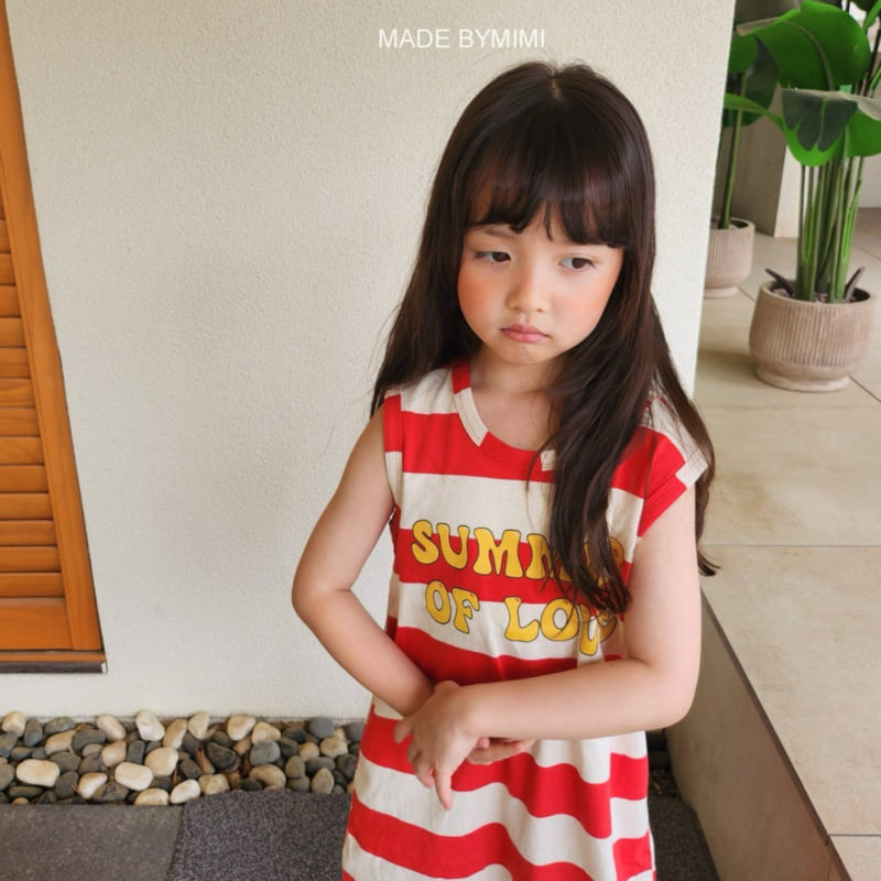 Bymimi - Korean Children Fashion - #Kfashion4kids - Sunset One-piece - 8