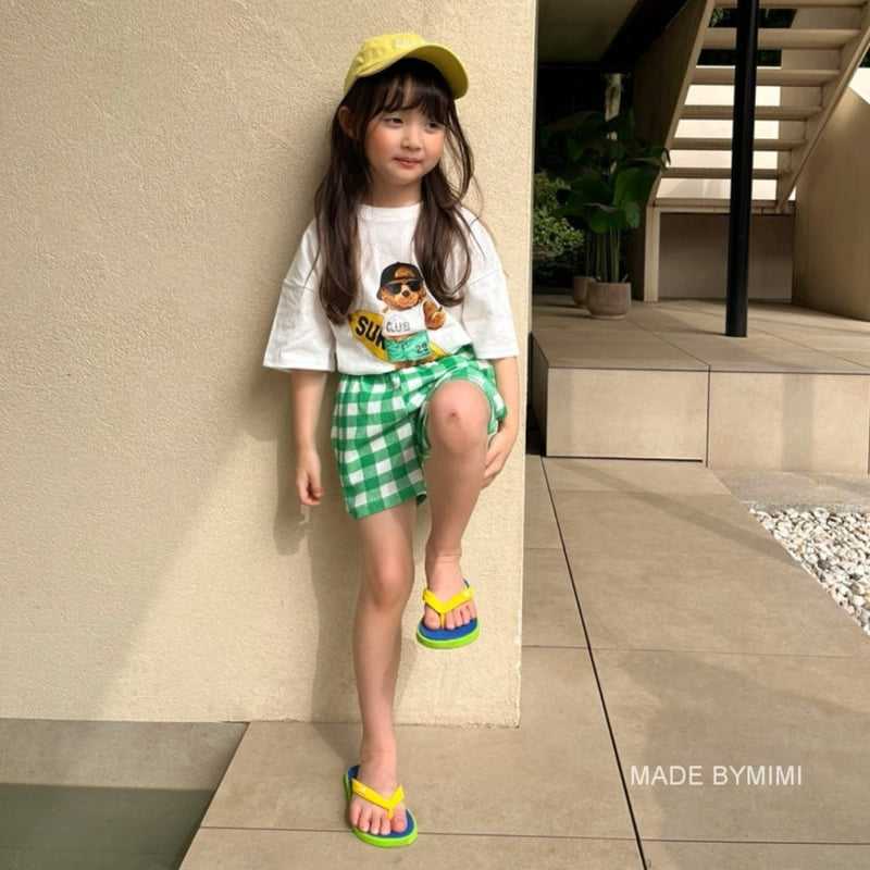 Bymimi - Korean Children Fashion - #Kfashion4kids - Bear Surfing Tee - 6