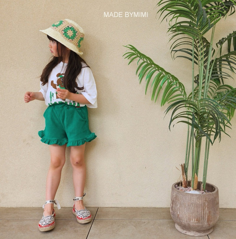 Bymimi - Korean Children Fashion - #Kfashion4kids - Bear Tee - 5