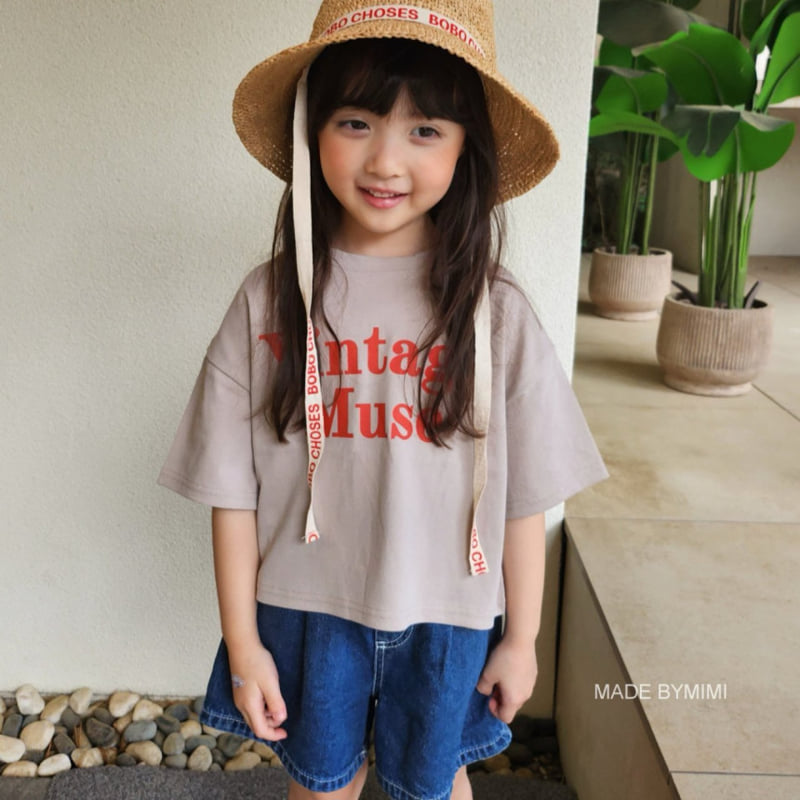 Bymimi - Korean Children Fashion - #Kfashion4kids - Muse Tee