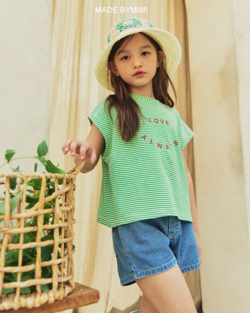 Bymimi - Korean Children Fashion - #childofig - Stripe Tee - 11