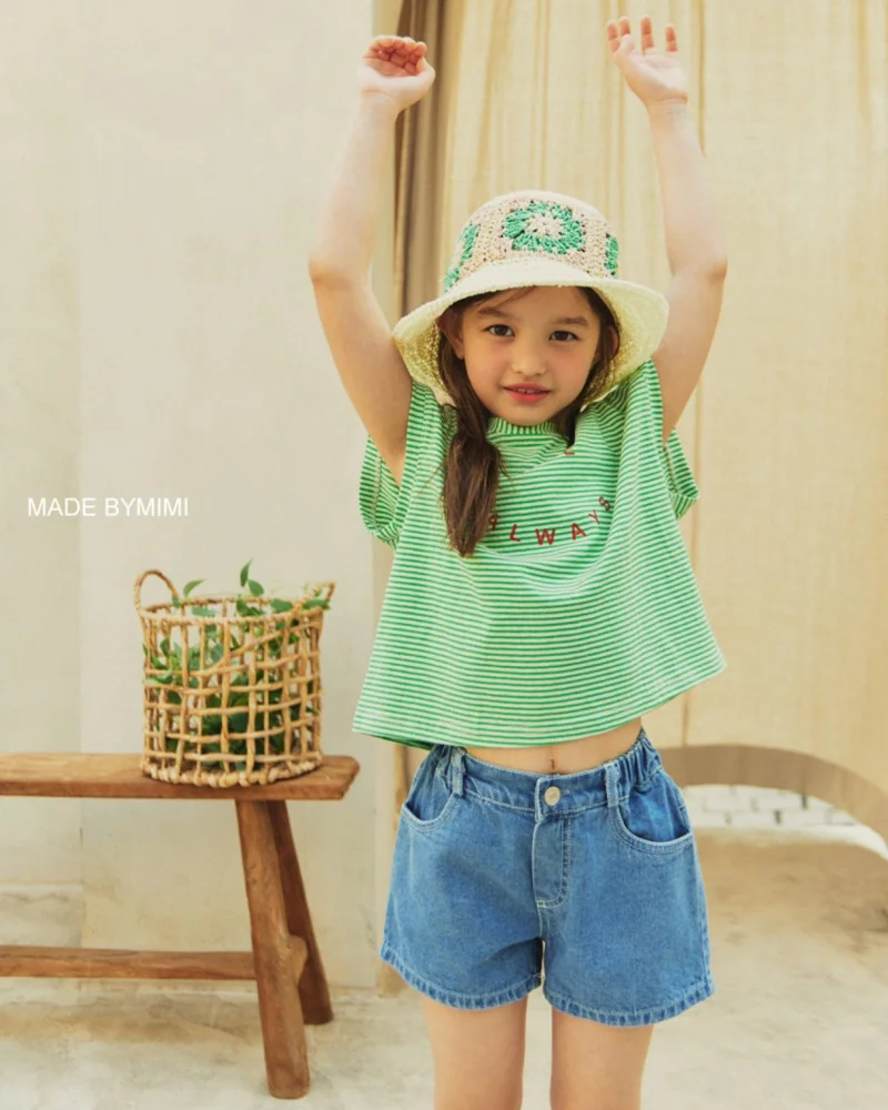 Bymimi - Korean Children Fashion - #childofig - Stripe Tee - 12