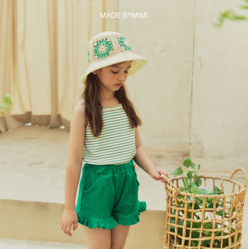 Bymimi - Korean Children Fashion - #childofig - Terry Frill Pants - 9