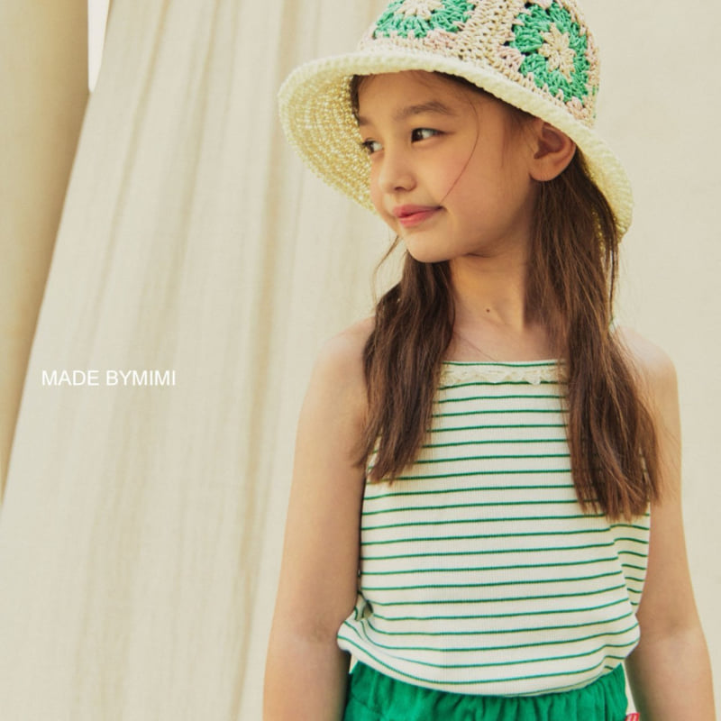 Bymimi - Korean Children Fashion - #childrensboutique - Greentee Hat - 8