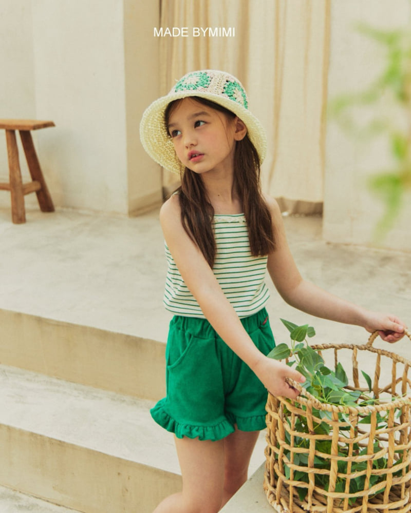 Bymimi - Korean Children Fashion - #designkidswear - Terry Frill Pants - 11