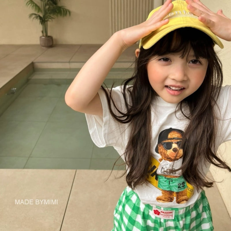 Bymimi - Korean Children Fashion - #discoveringself - Bear Surfing Tee