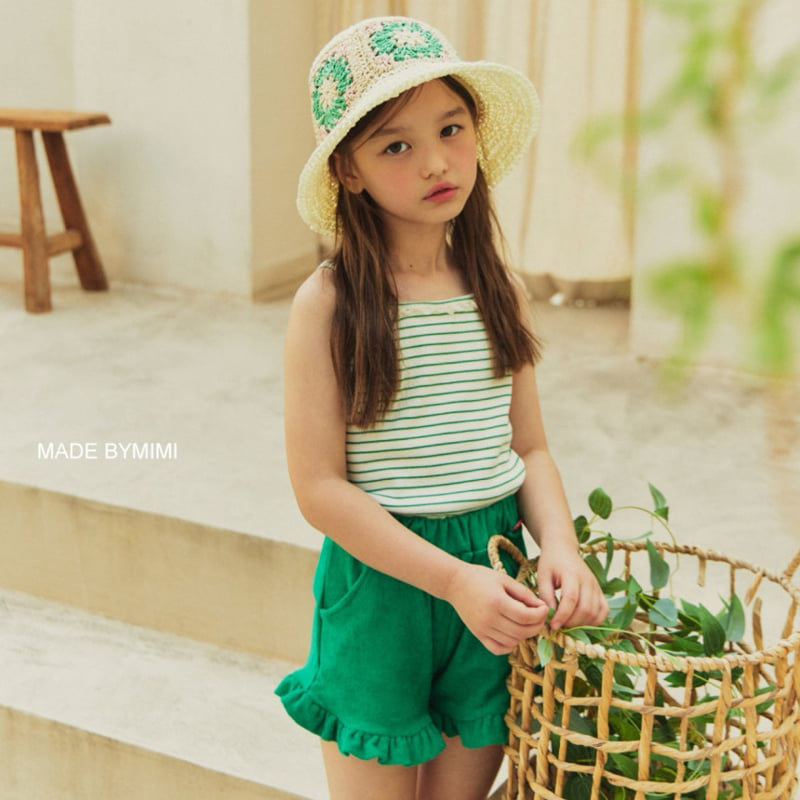 Bymimi - Korean Children Fashion - #discoveringself - Terry Frill Pants - 12