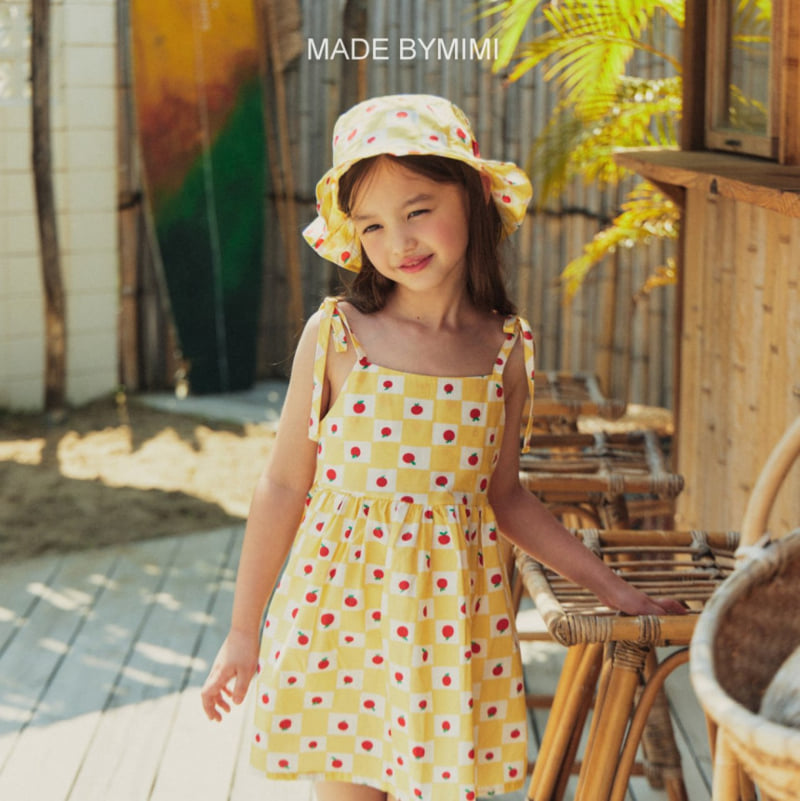 Bymimi - Korean Children Fashion - #fashionkids - Check Bucket Hat - 8