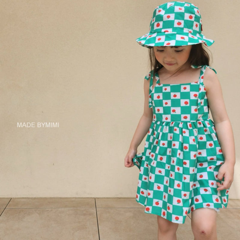 Bymimi - Korean Children Fashion - #fashionkids - Mini Strap One-piece