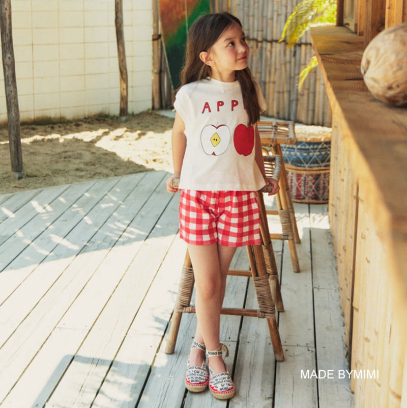 Bymimi - Korean Children Fashion - #fashionkids - Apple Tee - 10