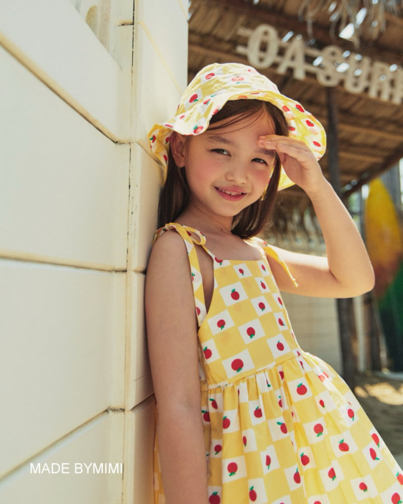 Bymimi - Korean Children Fashion - #kidsshorts - Check Bucket Hat - 9