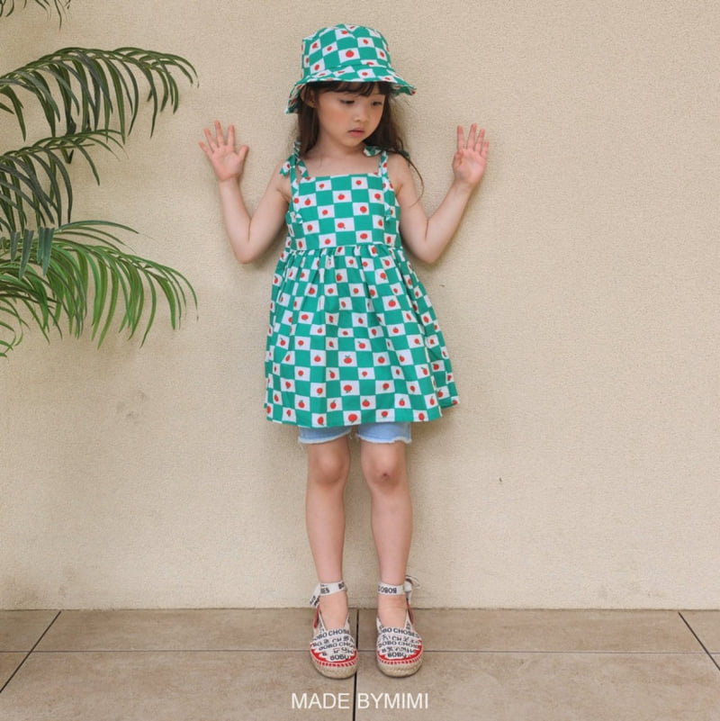 Bymimi - Korean Children Fashion - #kidzfashiontrend - Check Bucket Hat - 11