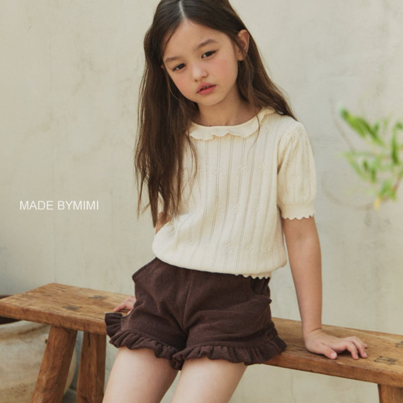 Bymimi - Korean Children Fashion - #kidzfashiontrend - Semi Crop Knit Top - 10