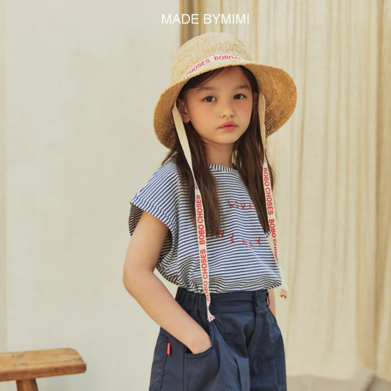 Bymimi - Korean Children Fashion - #kidzfashiontrend - Stripe Tee - 5