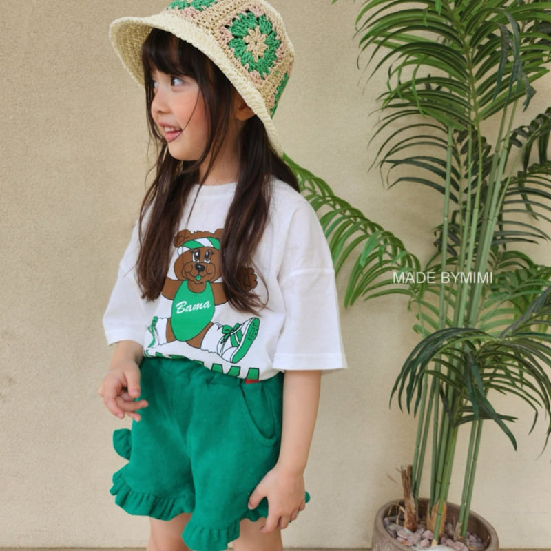 Bymimi - Korean Children Fashion - #kidsstore - Bear Tee - 4