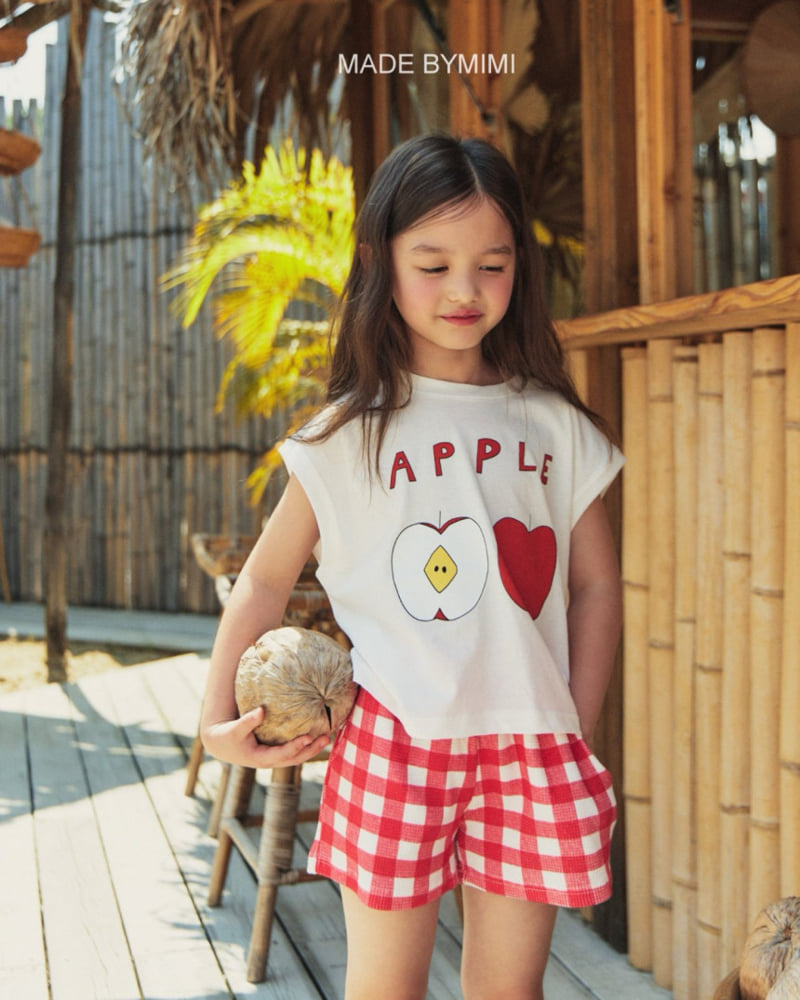 Bymimi - Korean Children Fashion - #littlefashionista - Waffle Check Shorts - 5