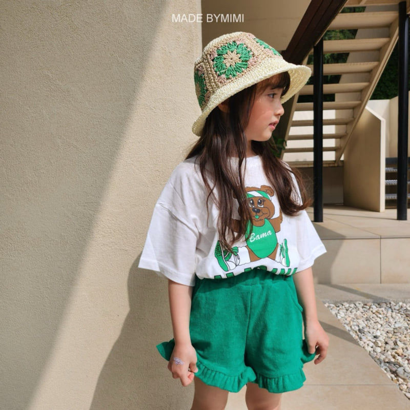 Bymimi - Korean Children Fashion - #Kfashion4kids - Terry Frill Pants - 4