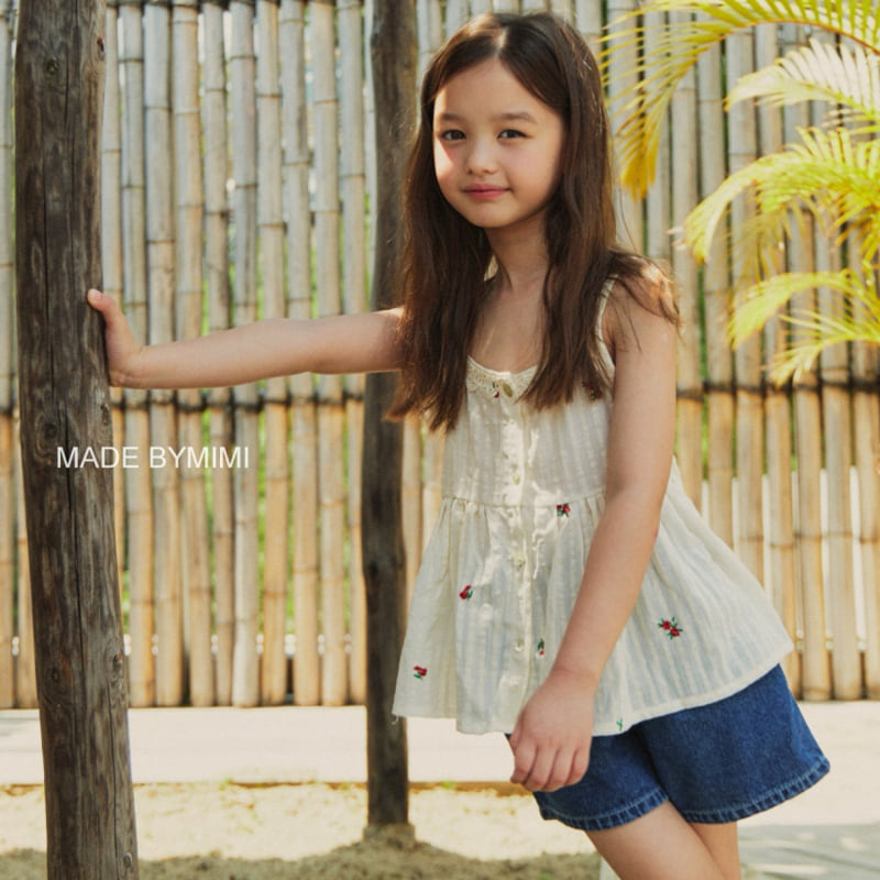 Bymimi - Korean Children Fashion - #magicofchildhood - Jay Embroidery Blouse - 10