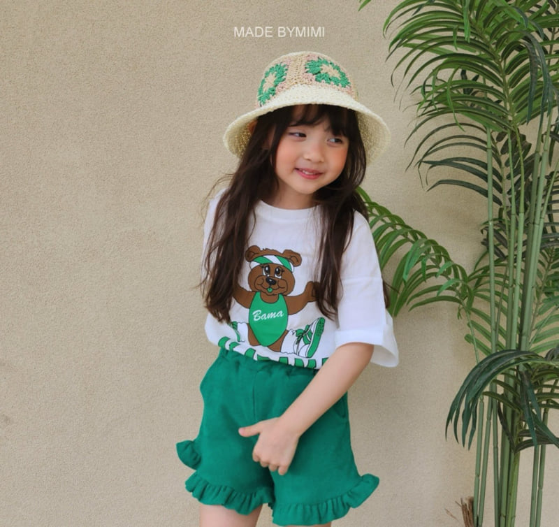 Bymimi - Korean Children Fashion - #magicofchildhood - Bear Tee - 7