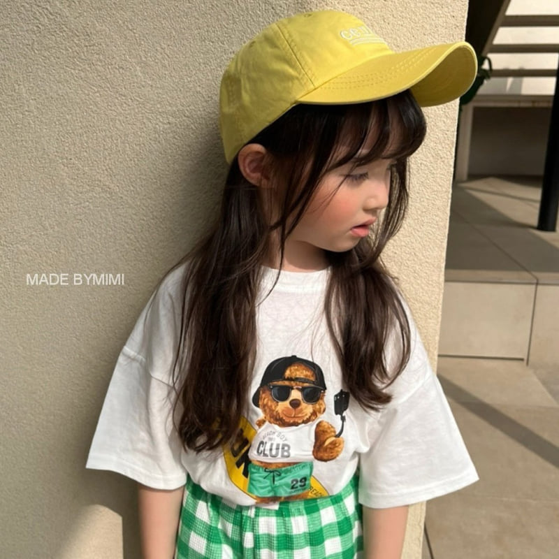 Bymimi - Korean Children Fashion - #minifashionista - Bear Surfing Tee - 9