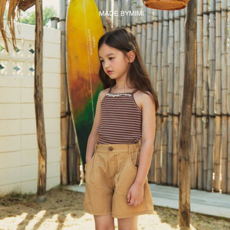 Bymimi - Korean Children Fashion - #minifashionista - Basrak Cotton Pants - 5