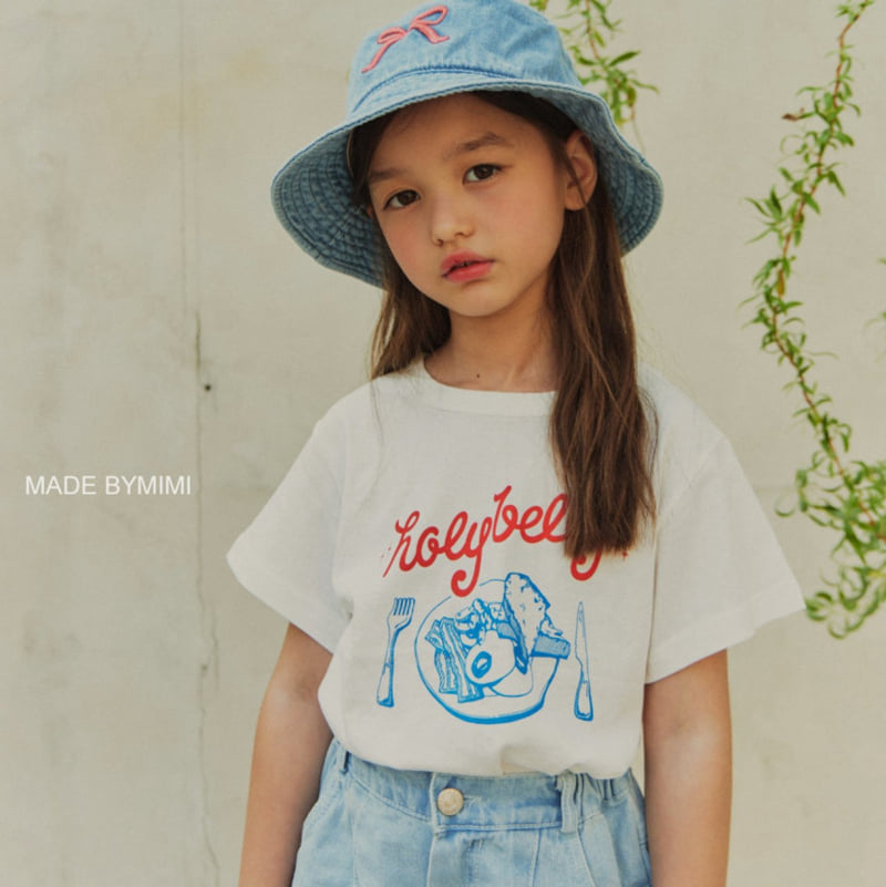 Bymimi - Korean Children Fashion - #prettylittlegirls - Denim Bucket Hat