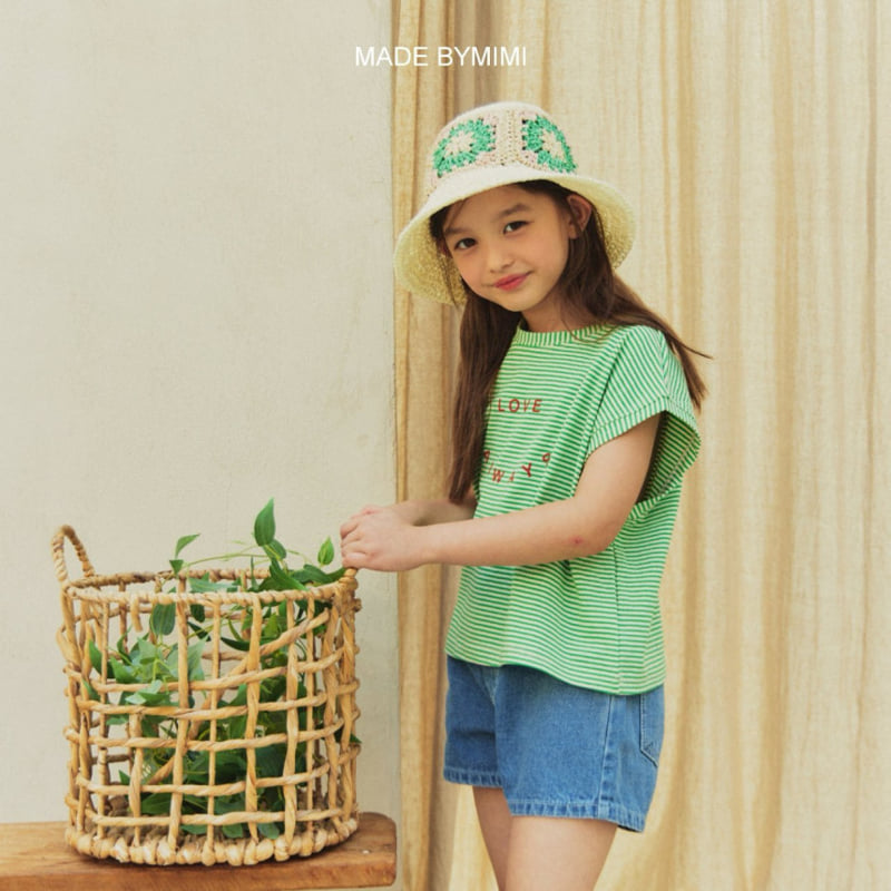 Bymimi - Korean Children Fashion - #prettylittlegirls - Stripe Tee - 10