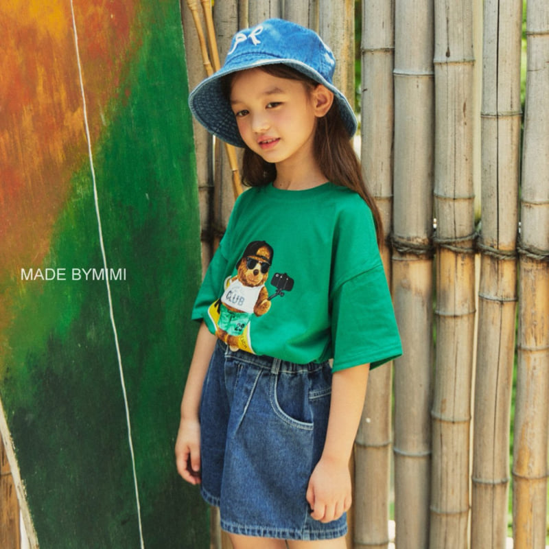 Bymimi - Korean Children Fashion - #toddlerclothing - Bear Surfing Tee - 12