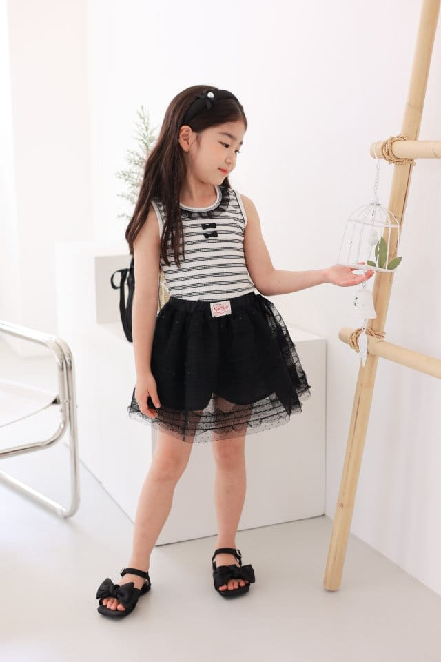 Dalla - Korean Children Fashion - #childofig - Surfing Sleeveless Tee - 8